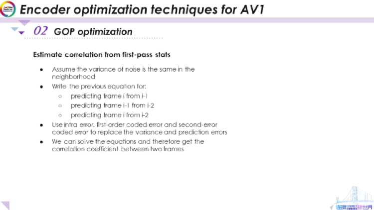 AV1编码器优化技术 