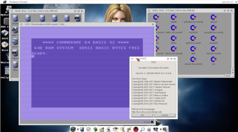 Icaros Desktop 2.2.4 发布，用户可选 Amiga OS 界面