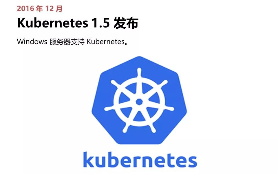 Kubernetes 极简史 