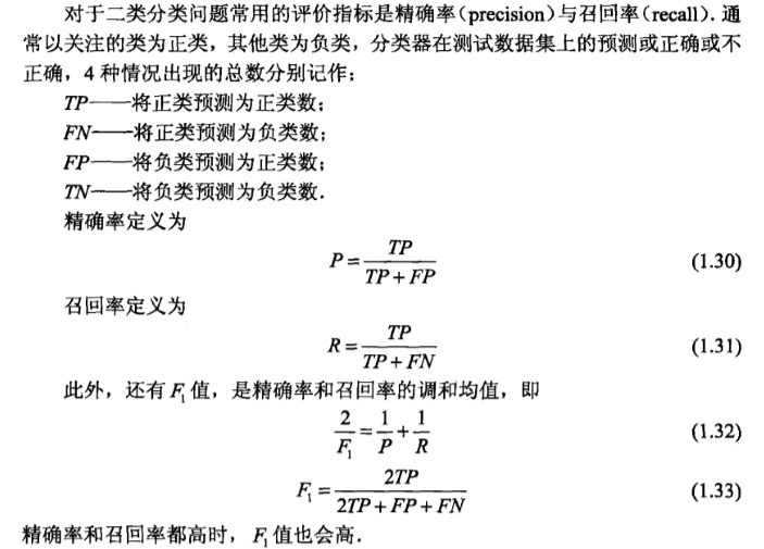 统计学习方法概论---分类问题