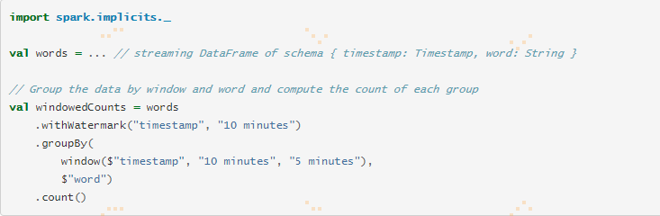 Structured Streaming Programming Guide结构化流编程指南 