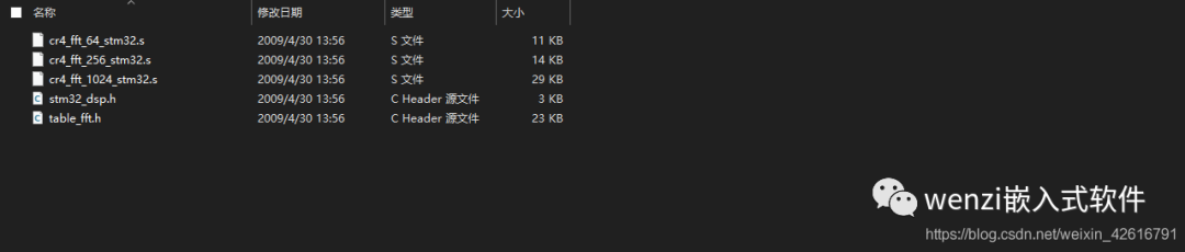 解压得到的文件