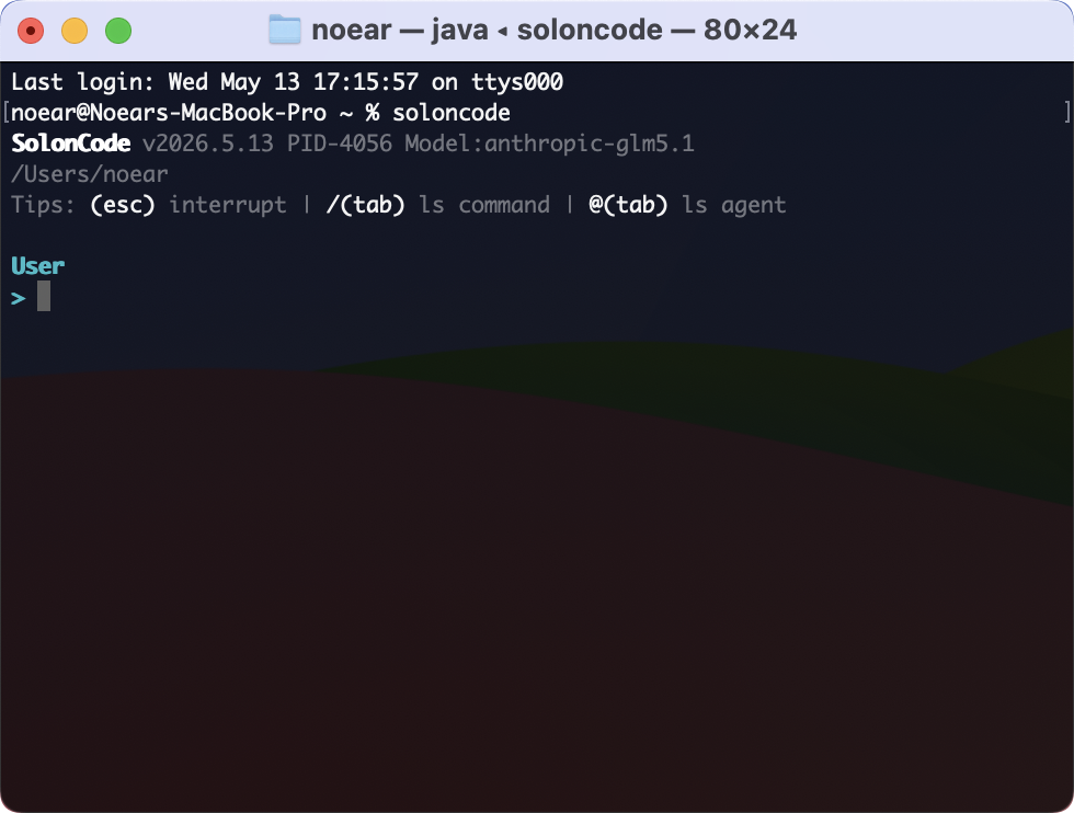 🔥 SolonCode v2026.5.13 发布：开启“数字员工”新时代 - OSCHINA - 中文开源技术交流社区