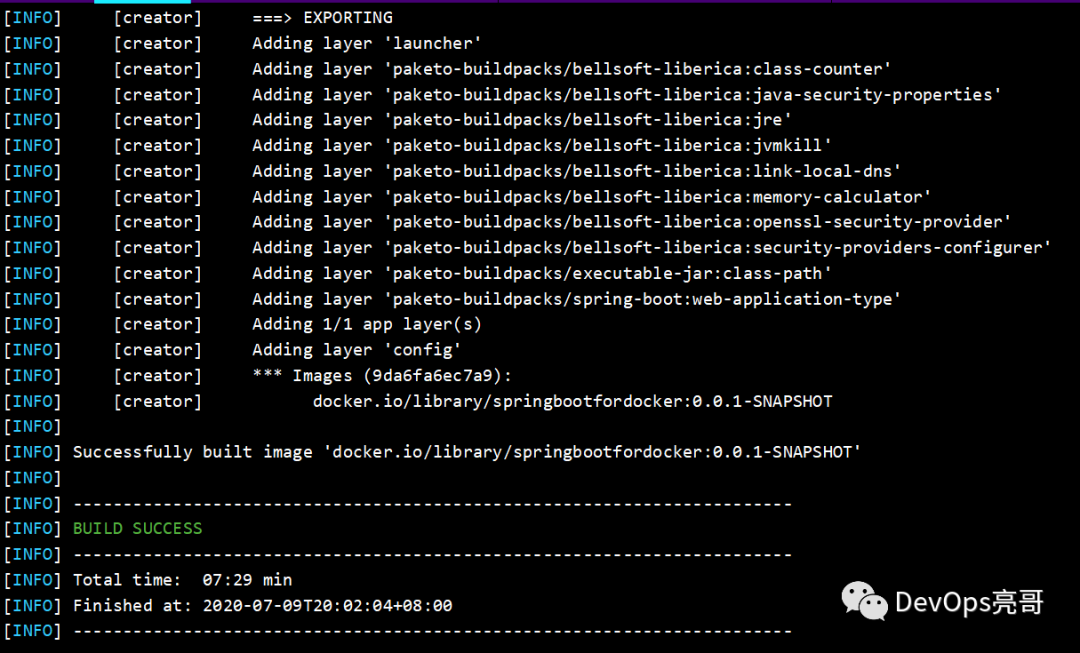 SpringBoot2.3的这个新特性很给力，一条命令构建Docker镜像 