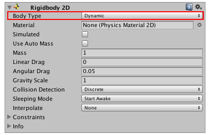 Unity Glossary 