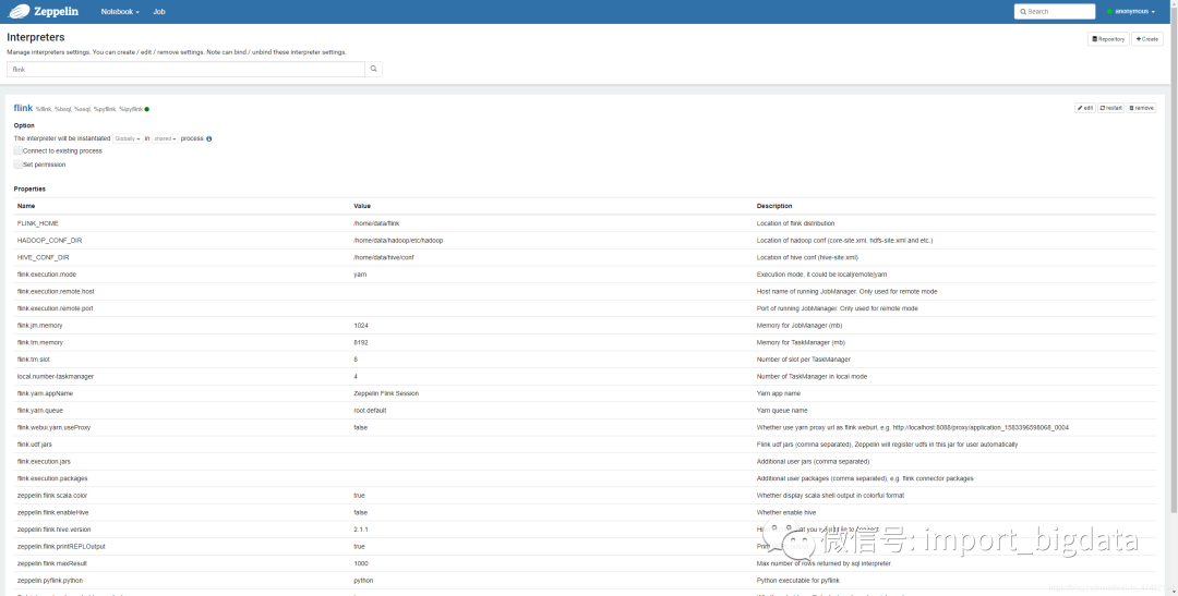 Flink SQL on Zeppelin 