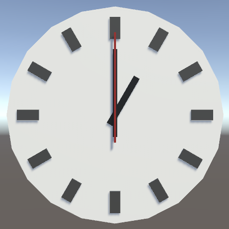 Unity基础教程系列(新)（一）——游戏对象和脚本（Creating+a+Clock） 