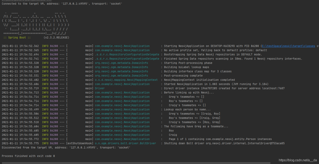 springboot集成neo4j 