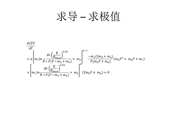 CEV模型与质量甜点算法设计 