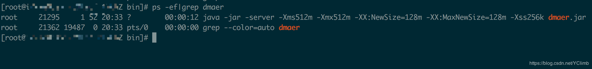 服务器显示结果