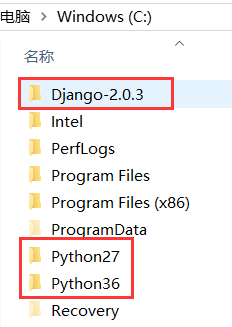 Django 2.0.3安装
