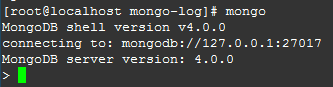 CentOS7 MongoDB安装及基本配置 