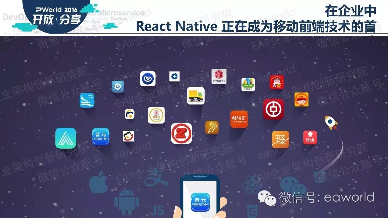 React Native 移动技术在企业架构的应用 