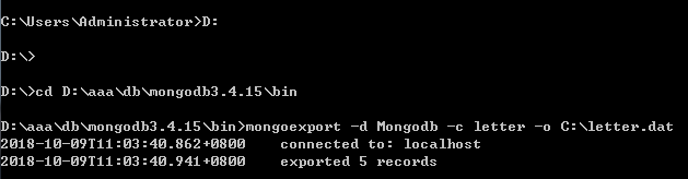 3、MongoDB的使用 