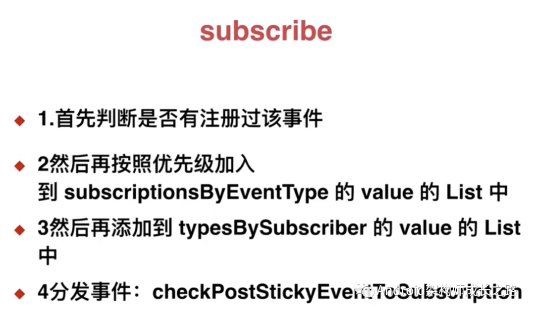 Eventbus异步框架源码解析(一) 