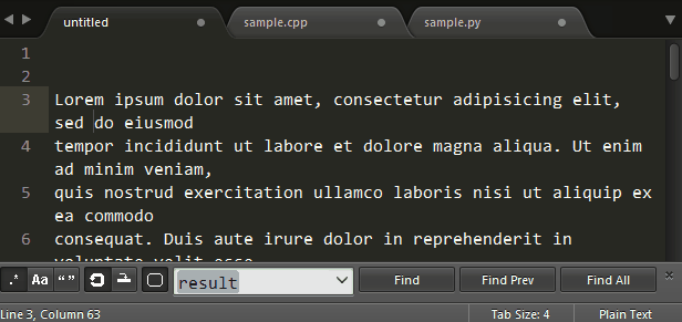 Sublime Text3使用指南 Sublime Text3使用指南