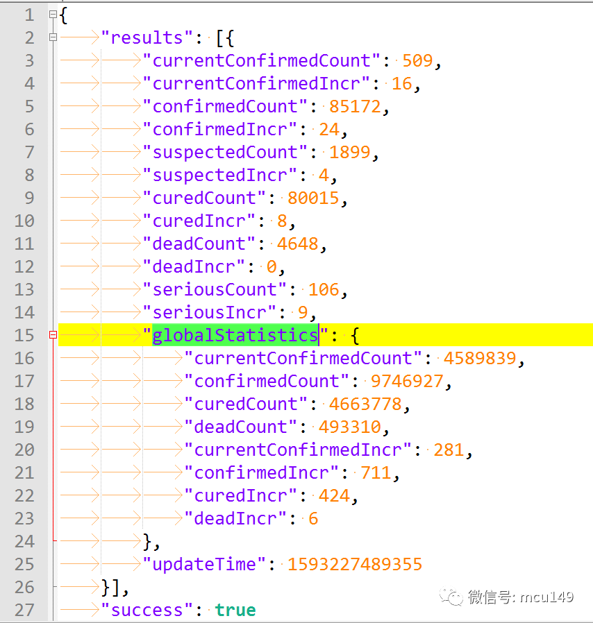 json数据格式
