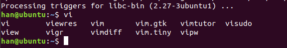 Linux (Ubuntu 18.04) 安装vim编辑器 