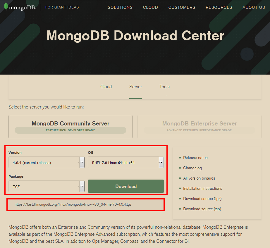 MongoDB的安装与使用 