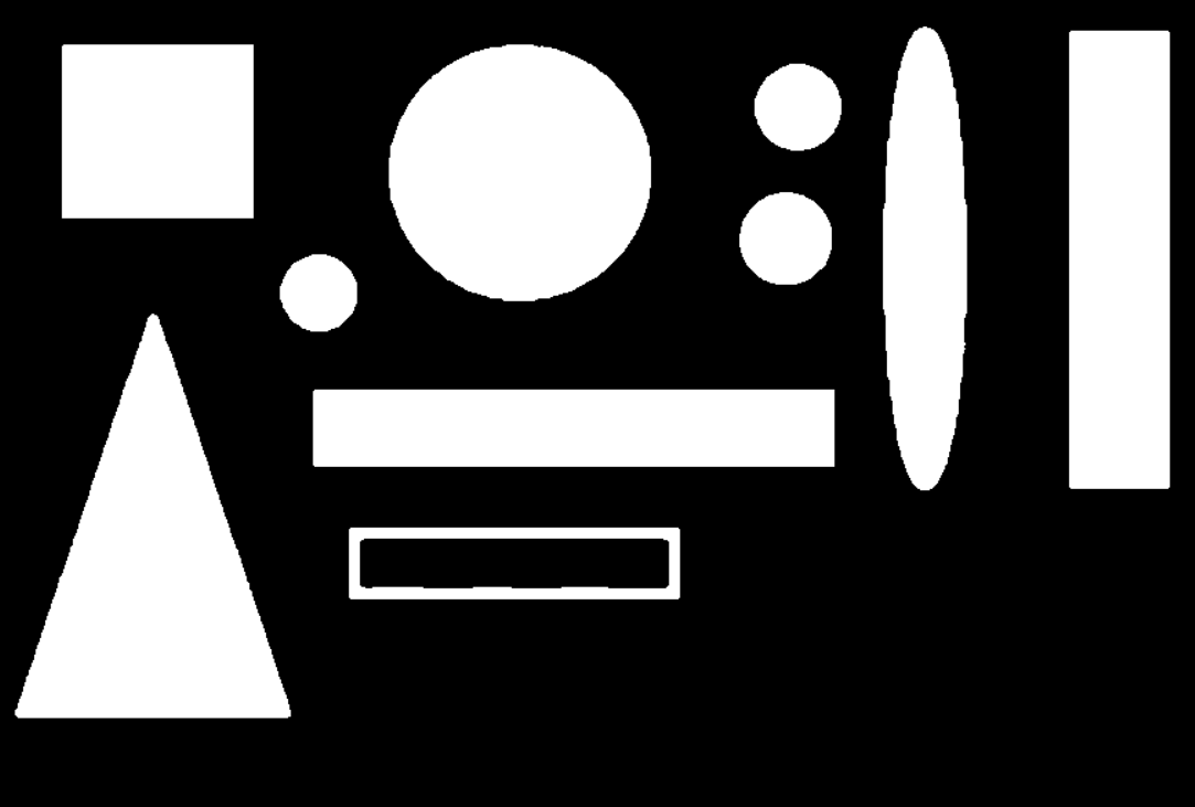 二值化时,有可能会失去一些信息,需要自己选择合适的阈值approxpolydp