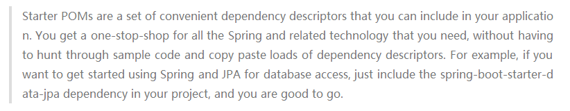 Spring Boot Starters是什么？ 