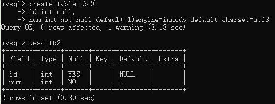 MySQL学习(3) 