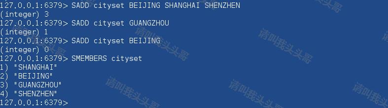 Redis五大数据类型的常用操作