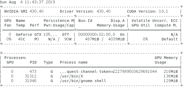 centos7安装NVIDIA驱动_GeForce GTX 1050 Ti以及CUDA