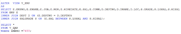 mysql 视图入门 