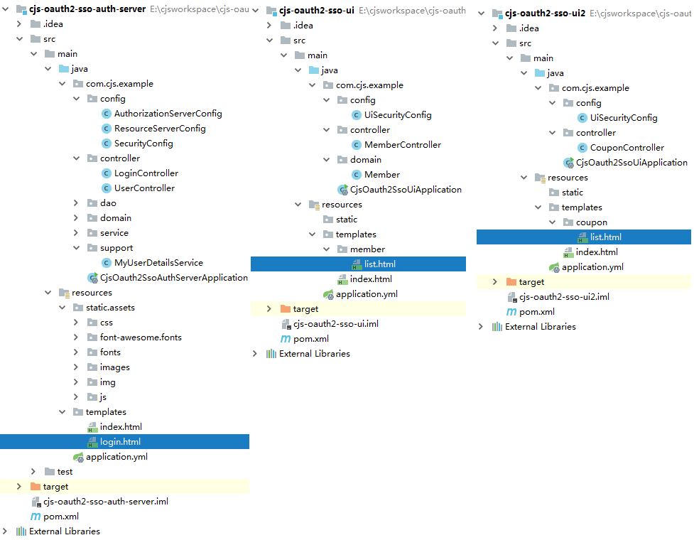 Spring Security OAuth2 SSO 