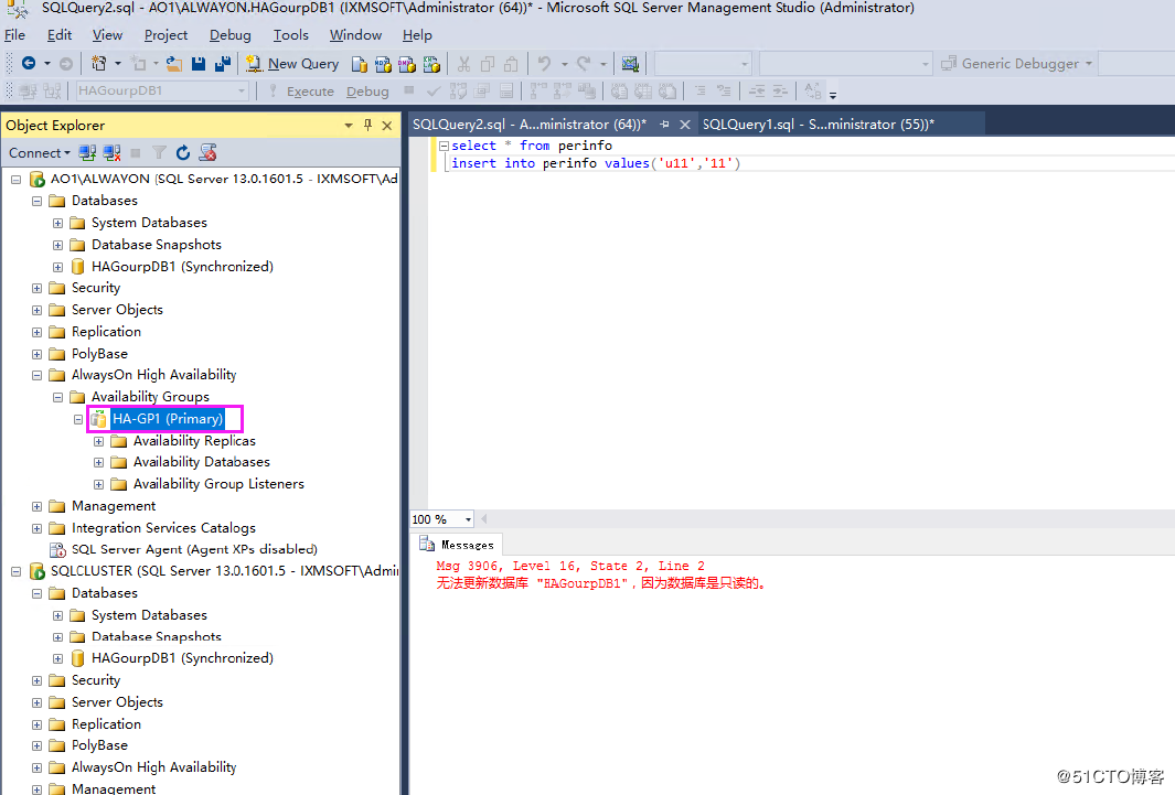 Failover + ALwaysOn