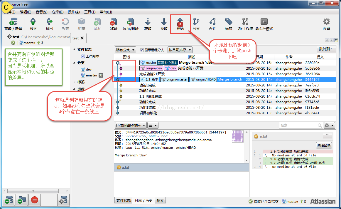 SourceTree使用图解