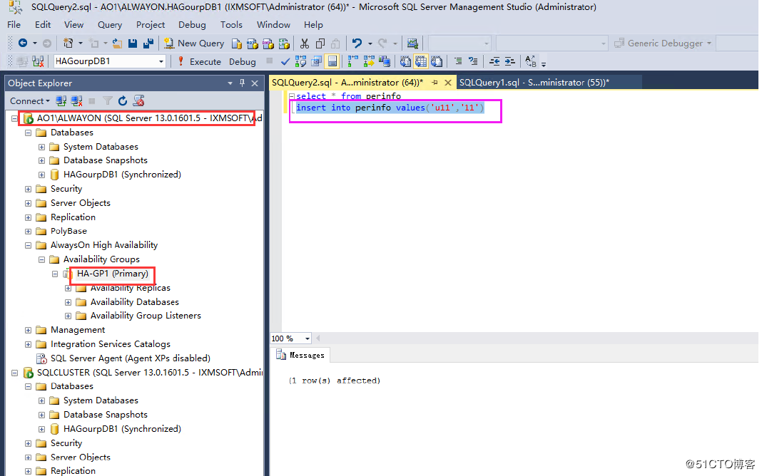 Failover + ALwaysOn