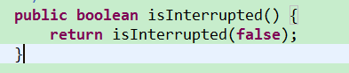 java 中断线程的几种方式  interrupt() 