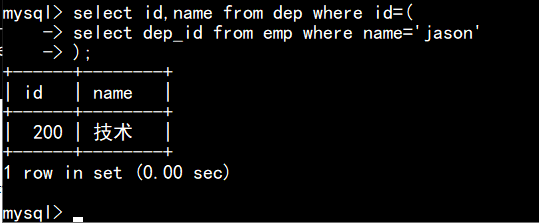 MySQL分组,聚合函数,连表查询,子查询 