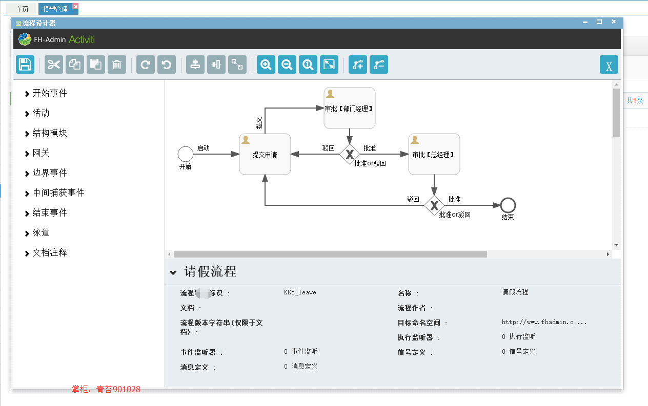 Java Activiti 工作流引擎 springmvc SSM 流程审批 后台框架源码 