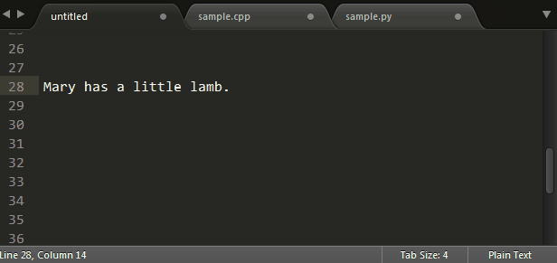 Sublime Text3使用指南 Sublime Text3使用指南