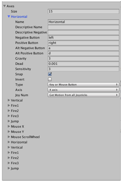 Unity Glossary 