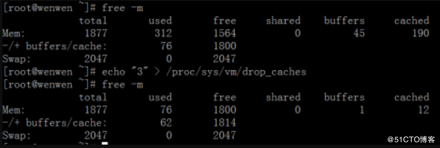 Linux 如何手动释放Swap、Buffer和Cache 