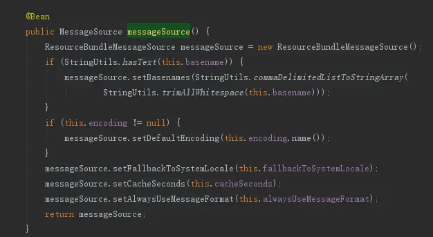 reloadableresourcebundlemessagesource spring boot