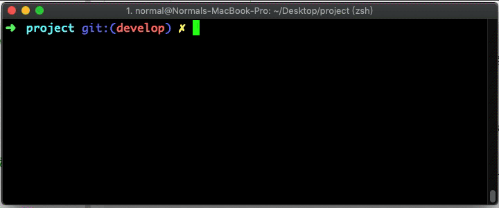 Git flow feature
