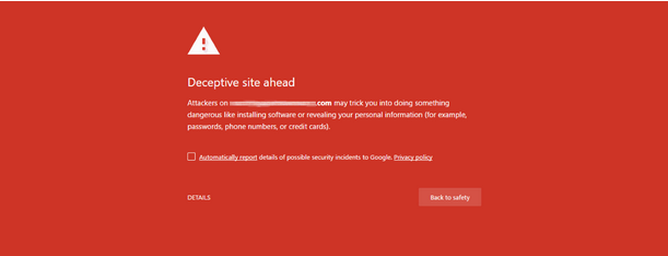 Chrome 的内置页面可显示“过渡式插入”警告的所有类型