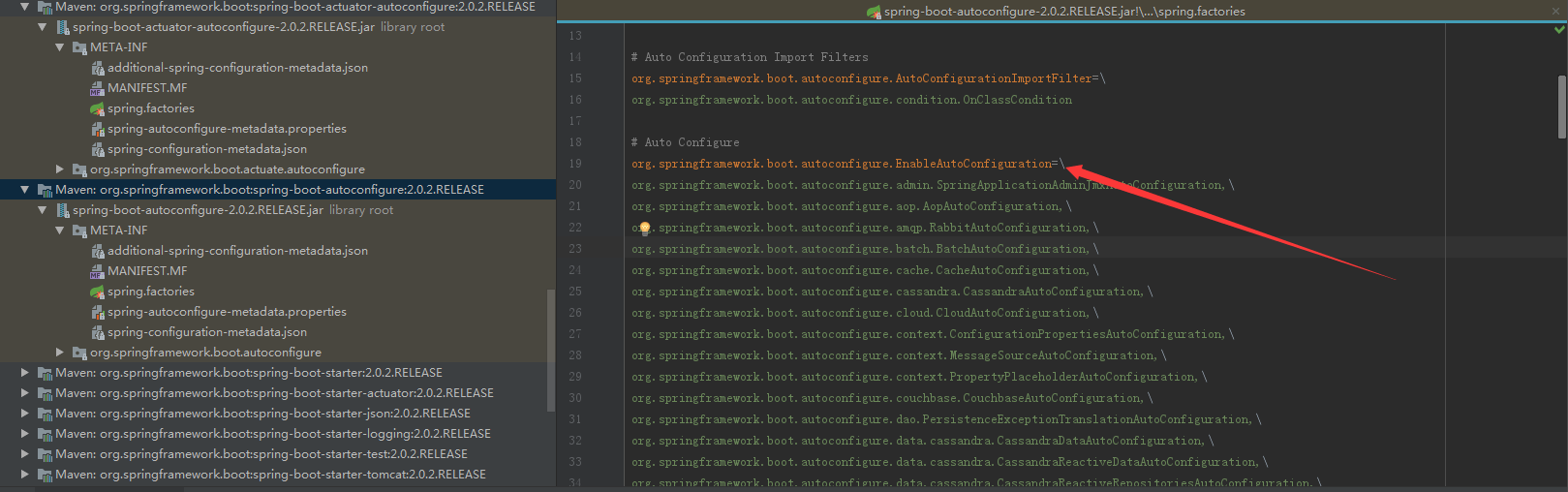Spring Boot自动配置源码解析（基于Spring Boot 2.0.2.RELEASE） 