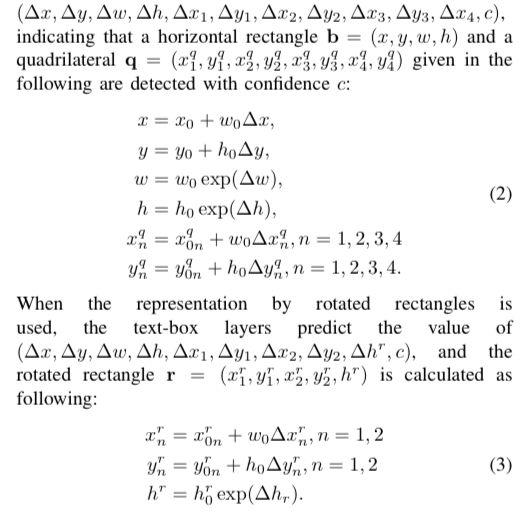 TextBoxes 与 TextBoxes ++ 