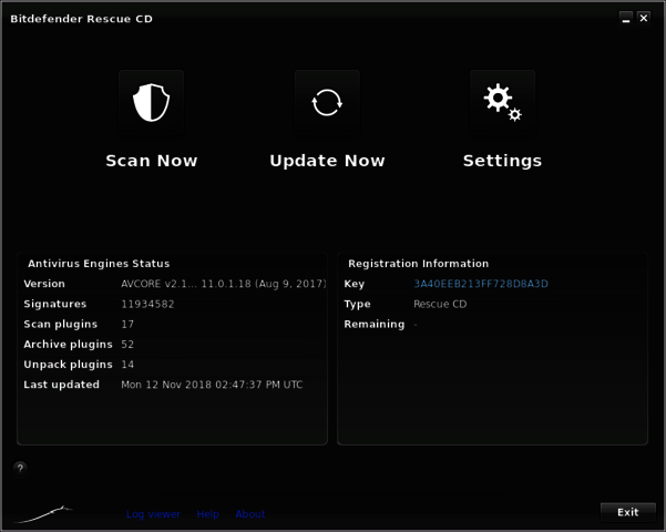 Bitdefender Rescue Disk