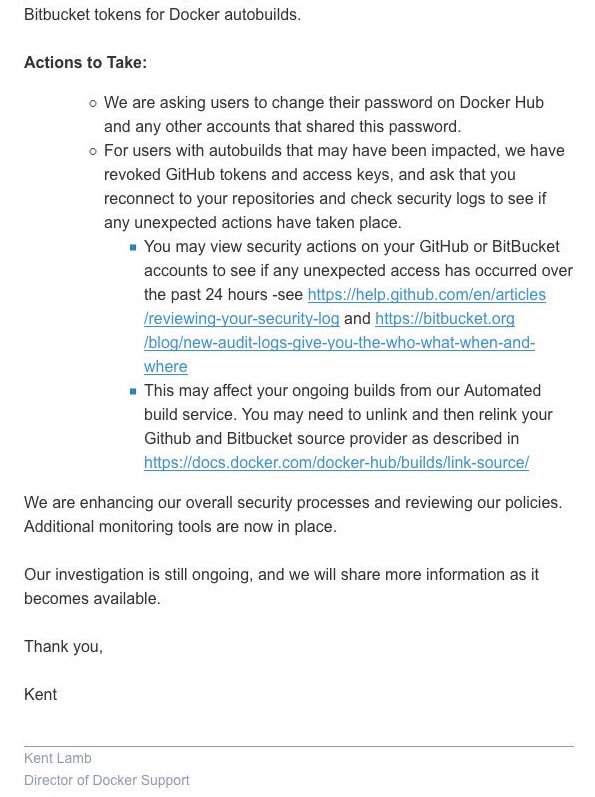 Docker Hub遭入侵 19万帐号被泄露