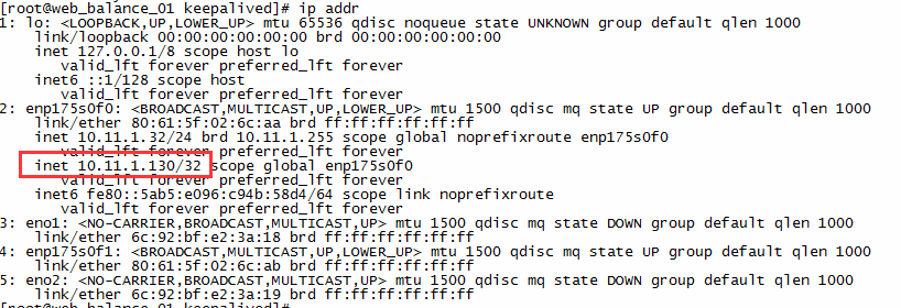 Nginx+keepalived 高可用双机热备(主从模式) 