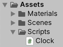 Unity基础教程系列(新)（一）——游戏对象和脚本（Creating+a+Clock） 