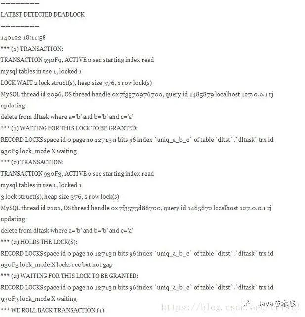 MySQL 是怎么死锁的？ 